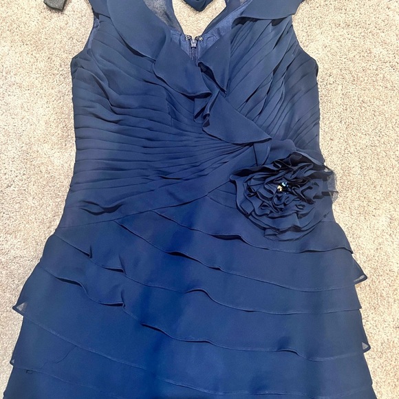 Jovani Blue Formal Dress size 6 - Picture 2 of 10